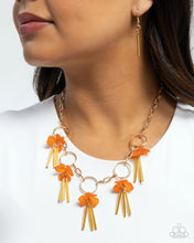 Load image into Gallery viewer, Lei of the Land - Orange Necklace