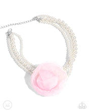 Load image into Gallery viewer, Radiant Rosette - Pink Necklace