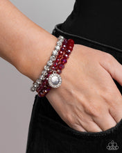 Load image into Gallery viewer, Heroic Haute - Red Bracelet