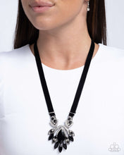 Load image into Gallery viewer, Ravishing Ribbon - Black Necklace
