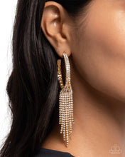 Load image into Gallery viewer, Jaw Dropping Jubilee - Gold Hoop Earrings