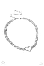 Load image into Gallery viewer, Rows of Romance - White Choker