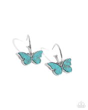 Load image into Gallery viewer, Melodic Mariposa - Blue Earrings