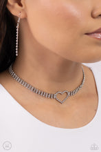 Load image into Gallery viewer, Rows of Romance - White Choker