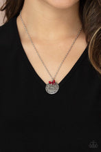 Load image into Gallery viewer, Simple Blessings - Red Necklace
