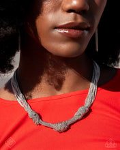 Load image into Gallery viewer, Copious Command - Silver NECKLACE AND BRACELET SET ONLY
