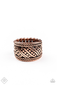 Slanted Shimmer - Fashion Fix Nov 2020 - Copper