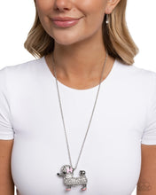 Load image into Gallery viewer, Poodle Pageantry - Pink Necklace

