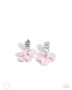 Stacked Sprigs - Pink - CLIP ONS