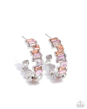 Load image into Gallery viewer, Fashionably Framed - Orange Earrings
