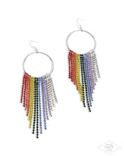 Load image into Gallery viewer, Streamlined Shimmer - Multi  Earrings
