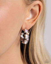 Load image into Gallery viewer, Fashionably Framed - Orange Earrings

