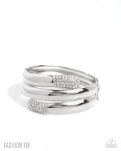 Load image into Gallery viewer, Smooth Similarity - Silver Cuff Bracelet
