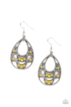 Load image into Gallery viewer, Malibu Macrame-Yellow Earrings

