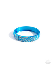 Load image into Gallery viewer, Refulgent Rebel-Blue Bracelet
