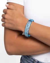 Load image into Gallery viewer, Refulgent Rebel-Blue Bracelet
