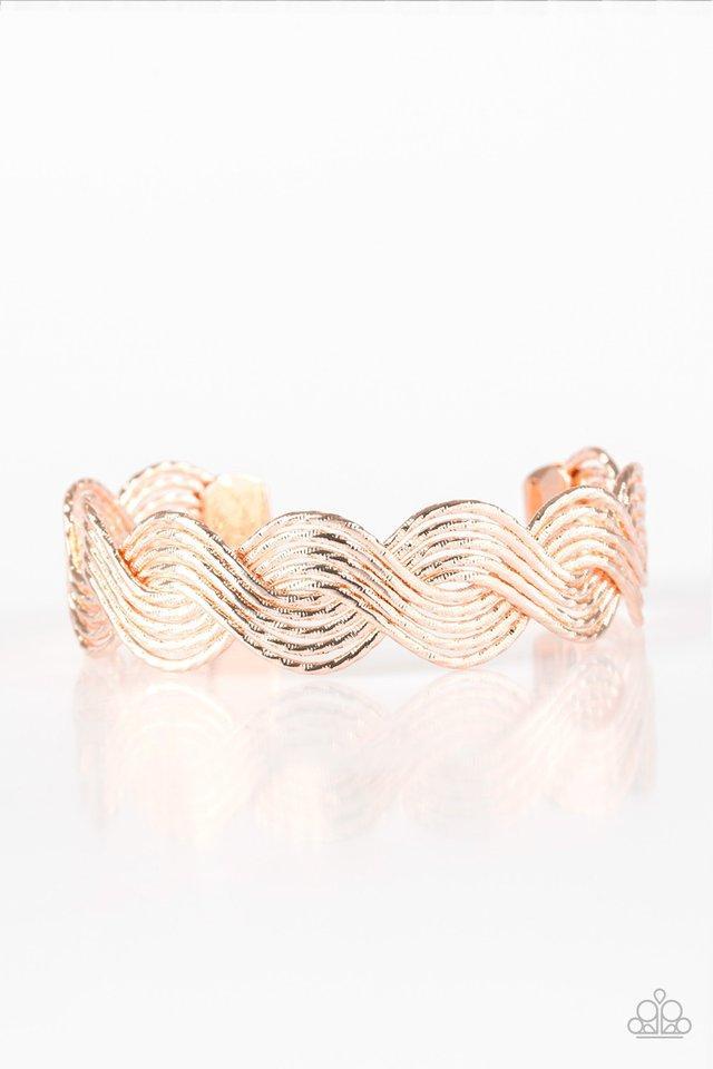 Braided Brilliance - Rose Gold