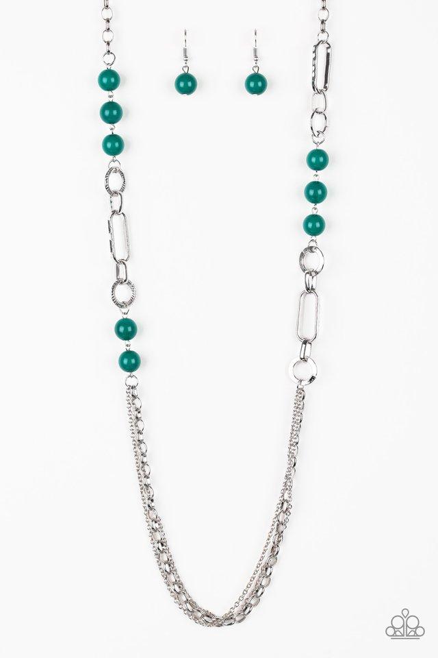CACHE Me Out - Green - Paparazzi Necklace Image