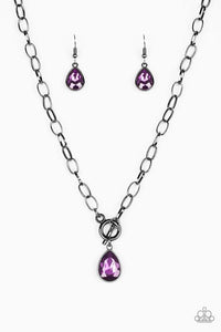 So Sorority - Purple - Paparazzi Necklace Image