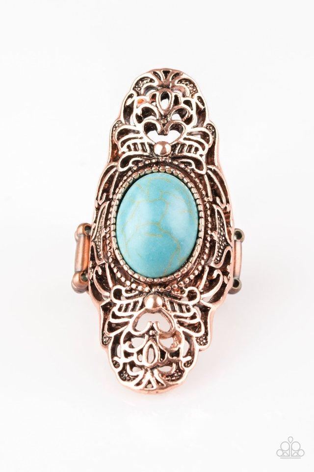 Ego Trippin - Copper - Paparazzi Ring Image