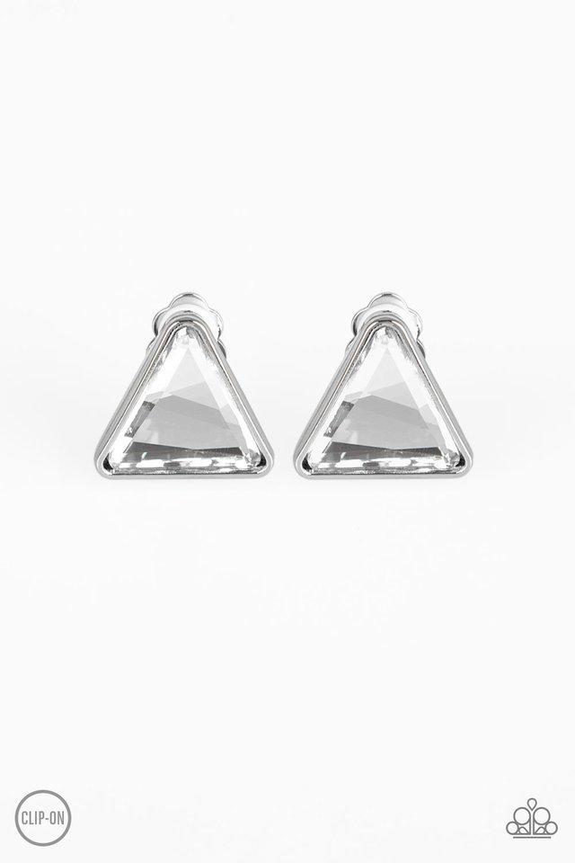 Timeless In Triangles - White