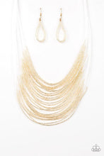 Load image into Gallery viewer, Catwalk Queen - Gold - Paparazzi Necklaces Image
