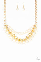 Load image into Gallery viewer, Empire State Empress - Gold - Paparazzi Necklace Image
