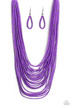 Load image into Gallery viewer, Rio Rainforest - Purple - Paparazzi Necklace Image
