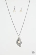 Load image into Gallery viewer, Flight Path - White - Paparazzi Necklace Image
