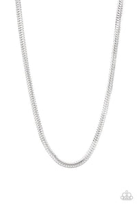 Knockout King - Silver - Paparazzi Necklace Image