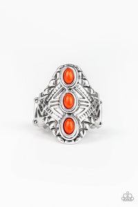 Mayan Motif - Orange