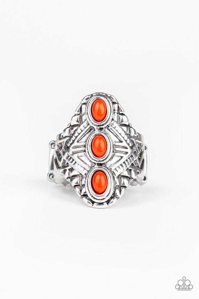 Mayan Motif - Orange