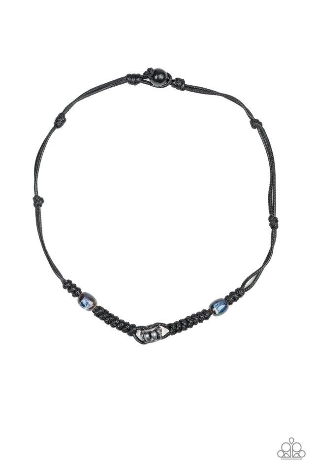 Beach Break - Black - Paparazzi Necklace Image