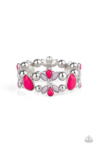 Fabulously Flourishing - Pink - Paparazzi Bracelet Image
