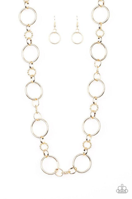 Classic Combo - Gold - Paparazzi Necklace Image