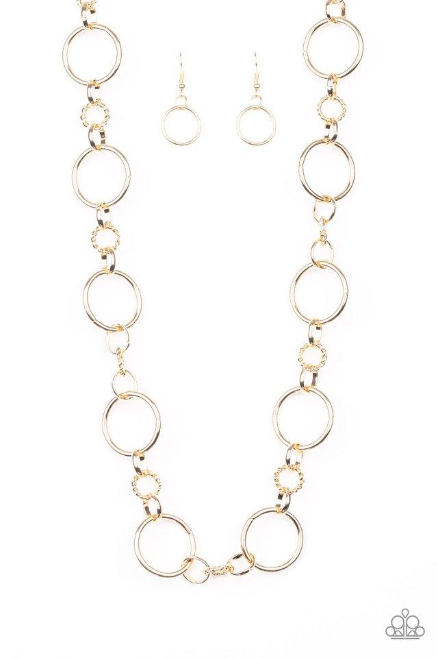 Classic Combo - Gold - Paparazzi Necklace Image