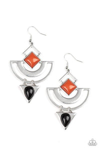 Geo Gypsy - Multi - Paparazzi Earring Image