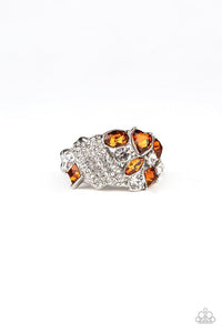 Sparkle Bust - Brown - Paparazzi Ring Image