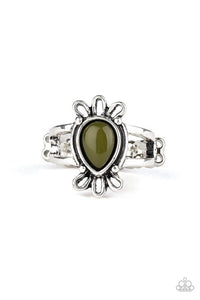 Tranquil Tide - Green - Paparazzi Ring Image