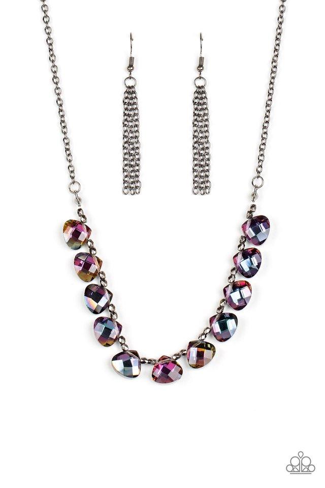 Catch a Fallen Star - Multi - Paparazzi Necklace Image