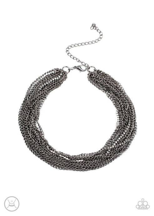 Catch You LAYER! - Black - Paparazzi Necklace Image