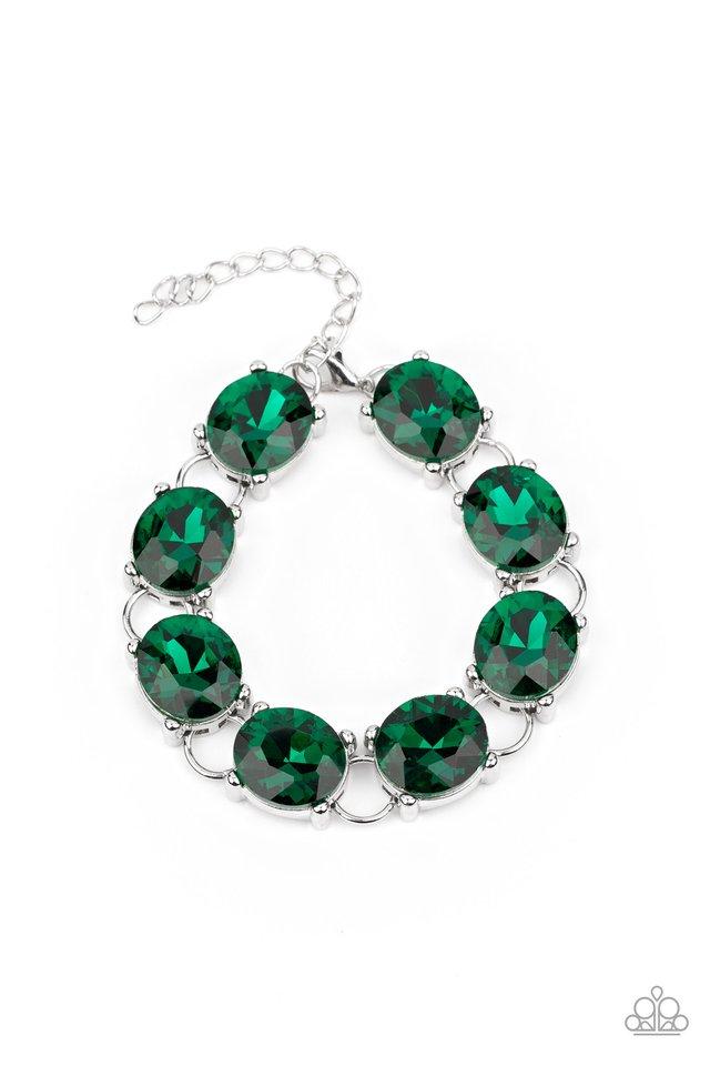 Mind Your Manners - Green - Paparazzi Bracelet Image