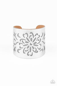 Get Your Bloom On - Silver - Paparazzi Bracelet Image