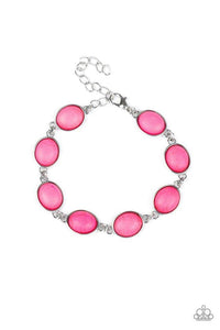Nice Stonework - Pink - Paparazzi Bracelet Image