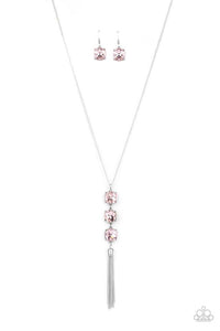GLOW Me The Money! - Pink - Paparazzi Necklace Image