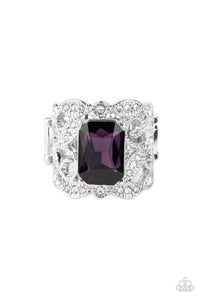 Making GLEAMS Come True - Purple - Paparazzi Ring Image