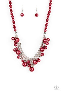 Prim and POLISHED - Red - Paparazzi Necklace Image