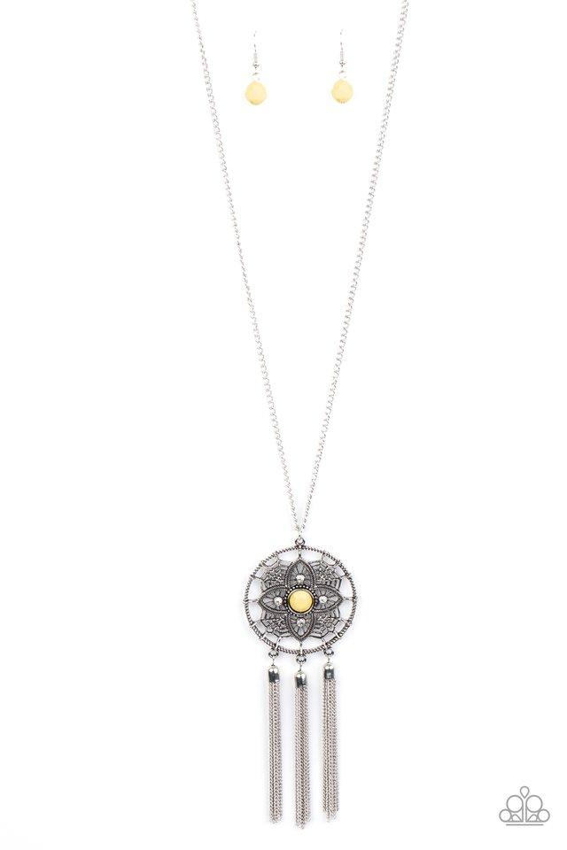 Chasing Dreams - Yellow - Paparazzi Necklace Image