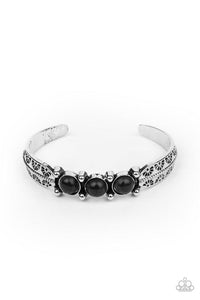 Mojave Glyphs - Black - Paparazzi Bracelet Image