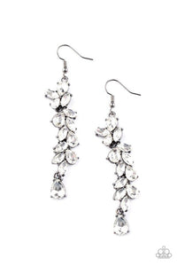 Unlimited Luster - Black - Paparazzi Earring Image